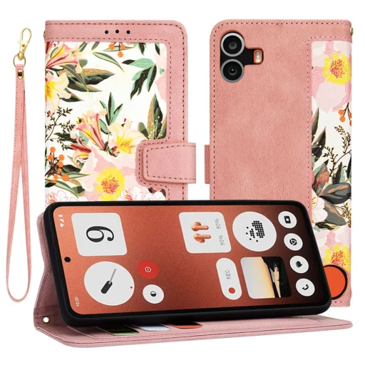  Techsuit - FlipCraft - Nothing CMF Telefon 1 - Rózsaszínű Kedvenc tok - 1