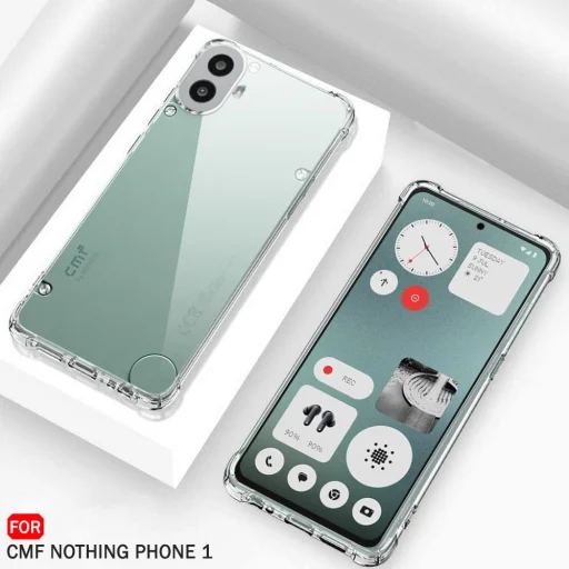  Techsuit - Ütésálló Átlátszó Szilikon - Nothing CMF Phone 2 Pro - Átlátszó tok - 6