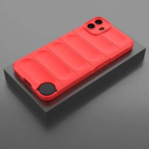  Techsuit - Varázspajzs - Nothing CMF Telefon 1 - Piros tok - 5