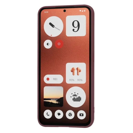  Techsuit - SoftFlex - Nothing CMF Telefon 1 - Bíborvörös tok - 2