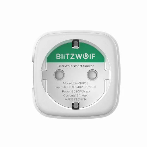 Blitzwolf BW-SHP15 okos konnektor, ZigBee, 3680W - 5