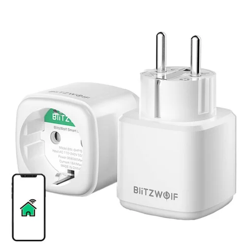 Blitzwolf BW-SHP15 okos konnektor, ZigBee, 3680W - 1