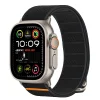 Tech-protect Nylon Slip Apple Watch 6 / 7 / 8 / 9 / 10 / 11 / Se / Ultra 1 / 2 (44 / 45 / 46 / 49 mm) Fekete szíj thumbnail