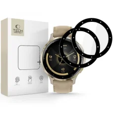 Tech-Protect Glass Flex+ 2-Pack Garmin Venu 3s Fekete üvegfólia