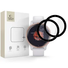 Tech-protect Glass Flex+ 2-csomag Garmin Venu 2s Fekete üvegfólia