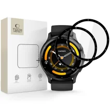 Tech-Protect Glass Flex+ 2-csomag Garmin Venu 3 Fekete üvegfólia