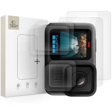 Edzett üveg Tech-protect Glass Fit+ 2-es készlet Gopro Hero 13 átlátszó üvegfólia