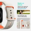 Spigen Nano Pop Apple Watch 6 / 7 / 8 / 9 / 10 / 11 / SE (40 / 41 / 42 mm) Narancs Bézs thumbnail