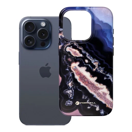 FORCELL F-PROTECT Mirage, puzdro s vojenským testom pádu, kompatibilné s MagSafe pre IPHONE 15 PRO zlatý ostrovček - 14