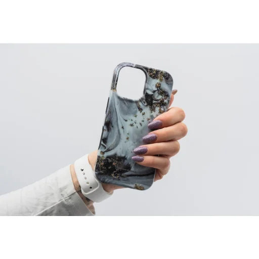 FORCELL F-PROTECT Mirage, katonai ejtéstesztelt tok, kompatibilis a MagSafe-fel IPHONE 15 PRO MAX készülékhez, ezüst köd - 10