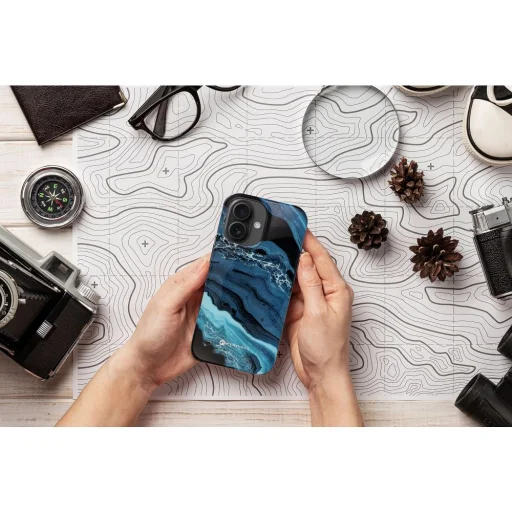 FORCELL F-PROTECT Mirage, katonai ejtési tesztelt tok MagSafe kompatibilis IPHONE 15 PRO MAX mély tenger tok - 11