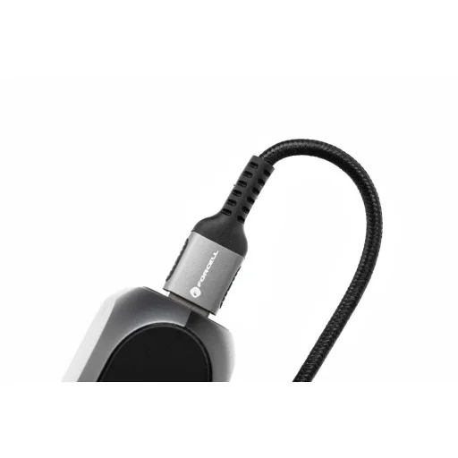 FORCELL F-ENERGY C257 Lightning USB kábel 2,4A 12W Cafule 0,25 m fekete - 6