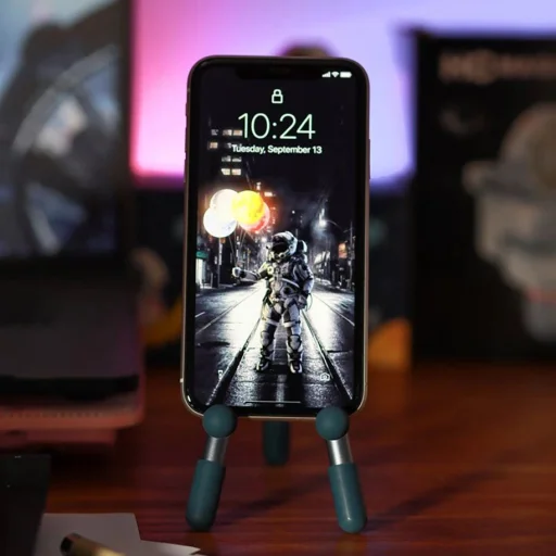 Stoyobe asztali tablet telefon tartó rózsaszín (HF-One rózsaszín) - 17