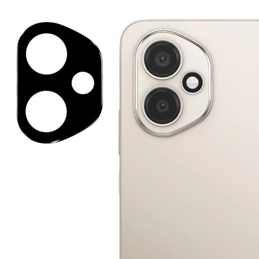 Techsuit - Teljes Kameravédő Üveg - Honor 400 - Fekete üvegfólia - 1