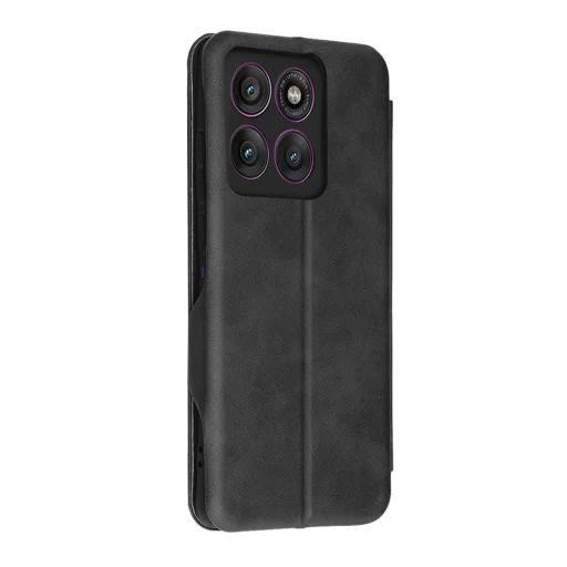  Techsuit - Biztonságos Pénztárca Plusz - Motorola Edge 60 Pro - Fekete tok - 5