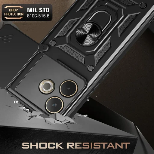  Techsuit - CamShield sorozat - Oppo A5 Pro 4G / A5 Pro 5G - Rose Gold tok - 2