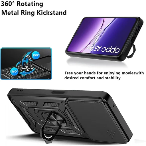  Techsuit - CamShield sorozat - Oppo A5 Pro 4G / A5 Pro 5G - Rose Gold tok - 3