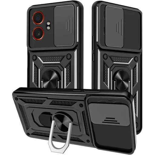  Techsuit - CamShield sorozat - Samsung Galaxy Xcover7 Pro - Fekete tok - 1