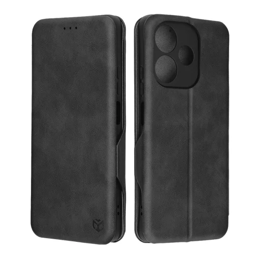  Techsuit - Biztonságos pénztárca Plusz - Oppo A5 Pro 4G / A5 Pro 5G - Fekete tok - 6