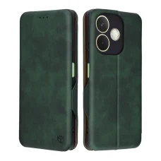  Techsuit - Biztonságos Pénztárca Plusz - Oppo A5 Pro 4G / A5 Pro 5G - Zöld tok