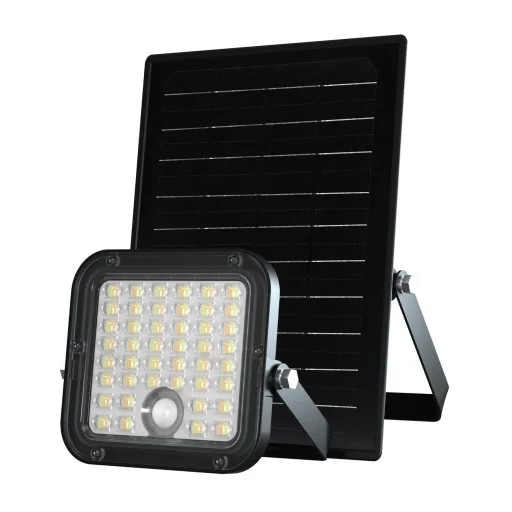 Home FLP1500SOLAR szolár paneles LED reflektor, PIR mozgásérzékelő, 1500 lumen, 88 db SMD LED, 2 üzemmód, IP65 - 1