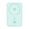 Baseus MagPro Mágneses Powerbank, 5000mAh, 20W, MagSafe (menta) thumbnail