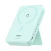 Baseus MagPro Mágneses Powerbank, 5000mAh, 20W, MagSafe (menta) thumbnail