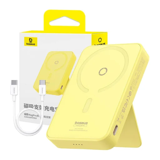 Baseus MagPro Mágneses Powerbank 5000mAh, 20W, MagSafe - 9