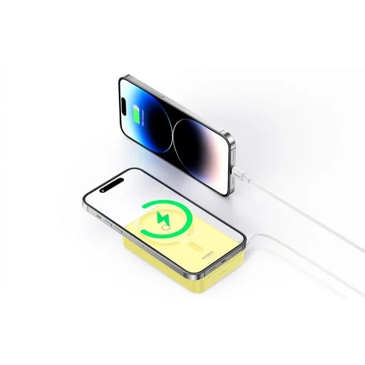 Baseus MagPro Mágneses Powerbank 5000mAh, 20W, MagSafe - 10