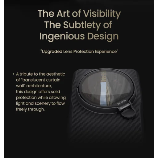 Nillkin CarboProp Aramid Mágneses tok Xiaomi 15 Ultra fekete/átlátszó - 7