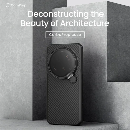 Nillkin CarboProp Aramid Mágneses tok Xiaomi 15 Ultra fekete/átlátszó - 3