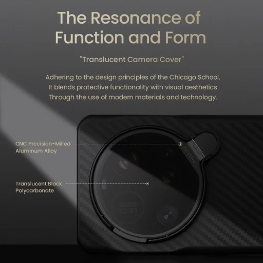 Nillkin CarboProp Aramid Mágneses tok Xiaomi 15 Ultra fekete/átlátszó - 6