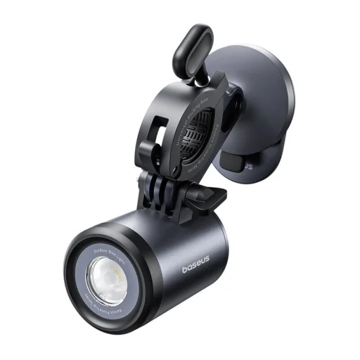 Baseus PrimeTrip Series Két Színű Bicikli Lámpa 2 az 1-ben Szett Kozmikus (fekete), - 5