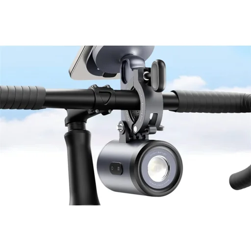 Baseus PrimeTrip Series Két Színű Bicikli Lámpa 2 az 1-ben Szett Kozmikus (fekete), - 9