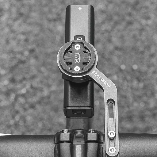 Rockbros 24610002001 kerékpár első lámpa 1000 lm + USB-C - USB-A kábel - fekete - 17