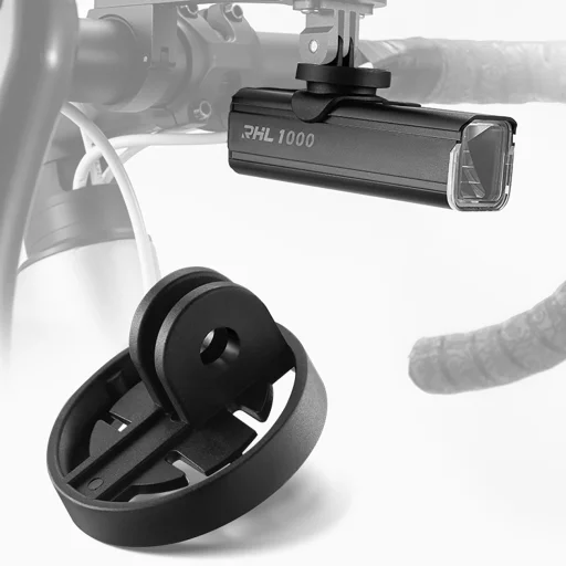 Rockbros 24610002001 kerékpár első lámpa 1000 lm + USB-C - USB-A kábel - fekete - 15