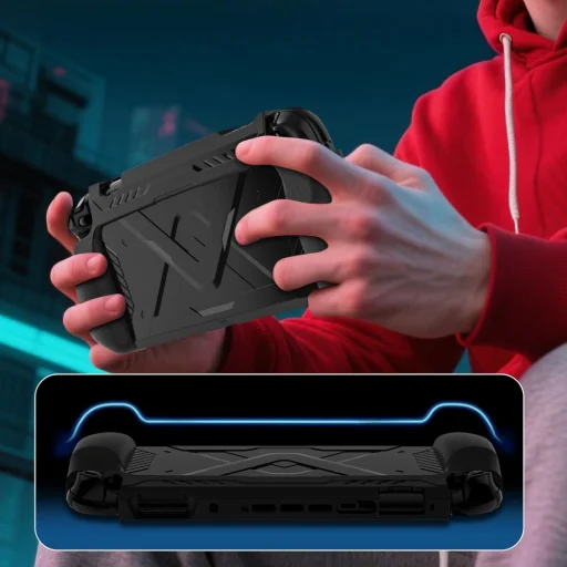Tech-protect Carbonox Nintendo Switch 2 Fekete tok - 12