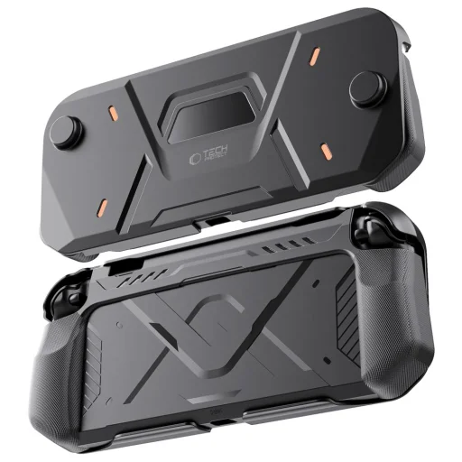 Tech-protect Carbonox Nintendo Switch 2 Fekete tok - 3
