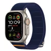 Tech-protect Nylon Slip Apple Watch 6 / 7 / 8 / 9 / 10 / 11 / SE / Ultra 1 / 2 (44 / 45 / 46 / 49 mm) haditengerészkék thumbnail