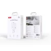 XO hálózati töltő CE36 PD 45W 1x USB-C 1x USB fehér, - 2