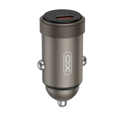 XO autós töltő CC70 PD 30W 1x USB-C fekete - 1