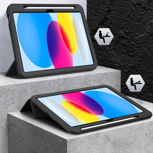 Tech-protect Endurance iPad 10.9” 10 / 2022 / 11” 11 / 2025 Fekete tok - 3