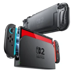  Nintendo Switch 2 Deres Fekete Supcase Crystal tok