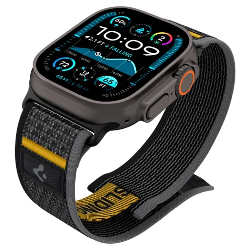 Spigen Athlex Air Apple Watch 6 / 7 / 8 / 9 / 10 / 11 / SE / Ultra 1 / 2 (44 / 45 / 46 / 49 mm) Aktív Fekete - 9