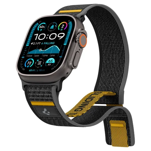 Spigen Athlex Air Apple Watch 6 / 7 / 8 / 9 / 10 / 11 / SE / Ultra 1 / 2 (44 / 45 / 46 / 49 mm) Aktív Fekete - 10
