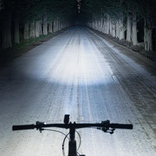 Rockbros 24310006001 első biciklilámpa 400 lm + micro USB kábel - USB-A - fekete - 8