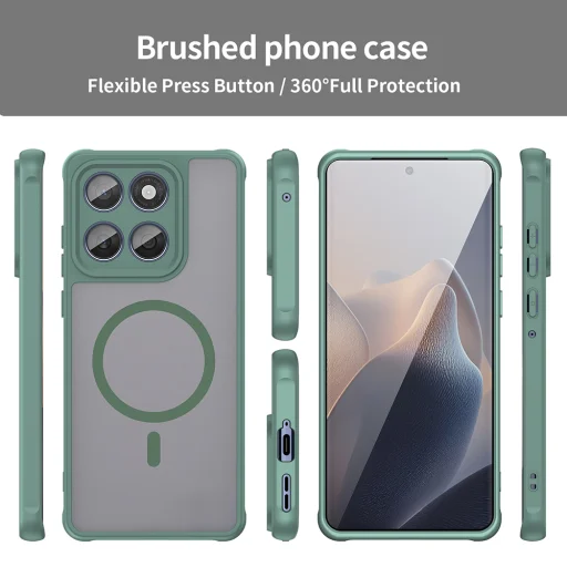  Techsuit - HaloFrost II MagSafe - Motorola Edge 60 / 60 Fusion - Zöld tok - 3