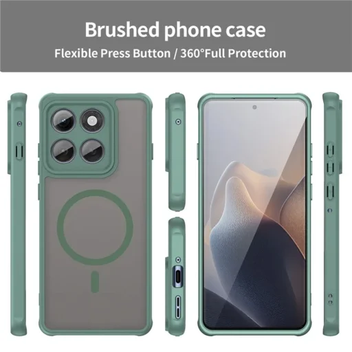  Techsuit - HaloFrost II MagSafe - Motorola Edge 60 Pro - Zöld tok - 3