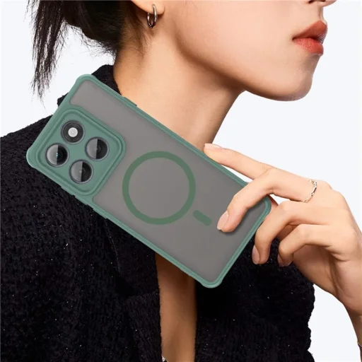  Techsuit - HaloFrost II MagSafe - Motorola Edge 60 Pro - Zöld tok - 5