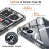  Techsuit - Ütésektől védő átlátszó szilikon tok - Nothing Phone (2) - Átlátszó thumbnail